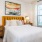 bedroom with large windows