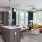 kitchen with living room adjacent