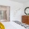 naturally lit bedroom